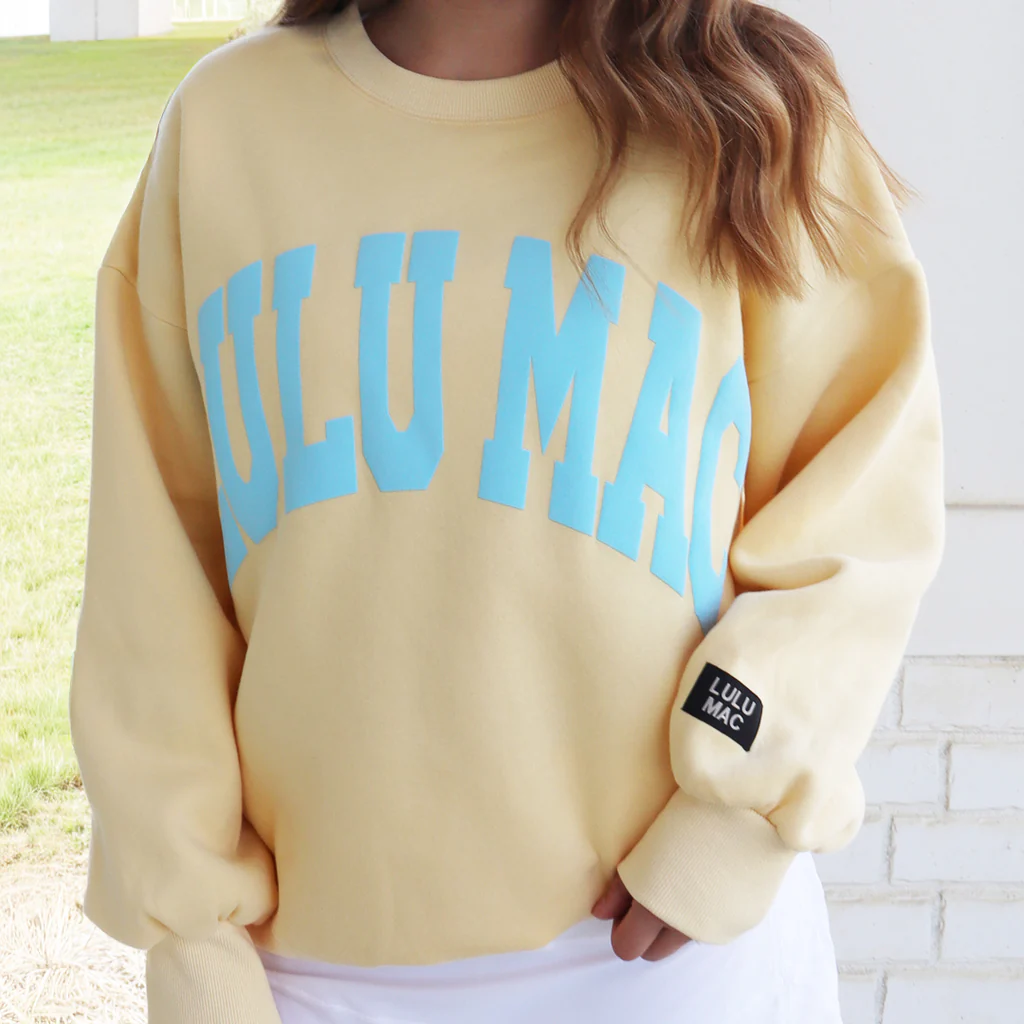 Lulu Mac Classic Sweatshirt in soft brushed fleece